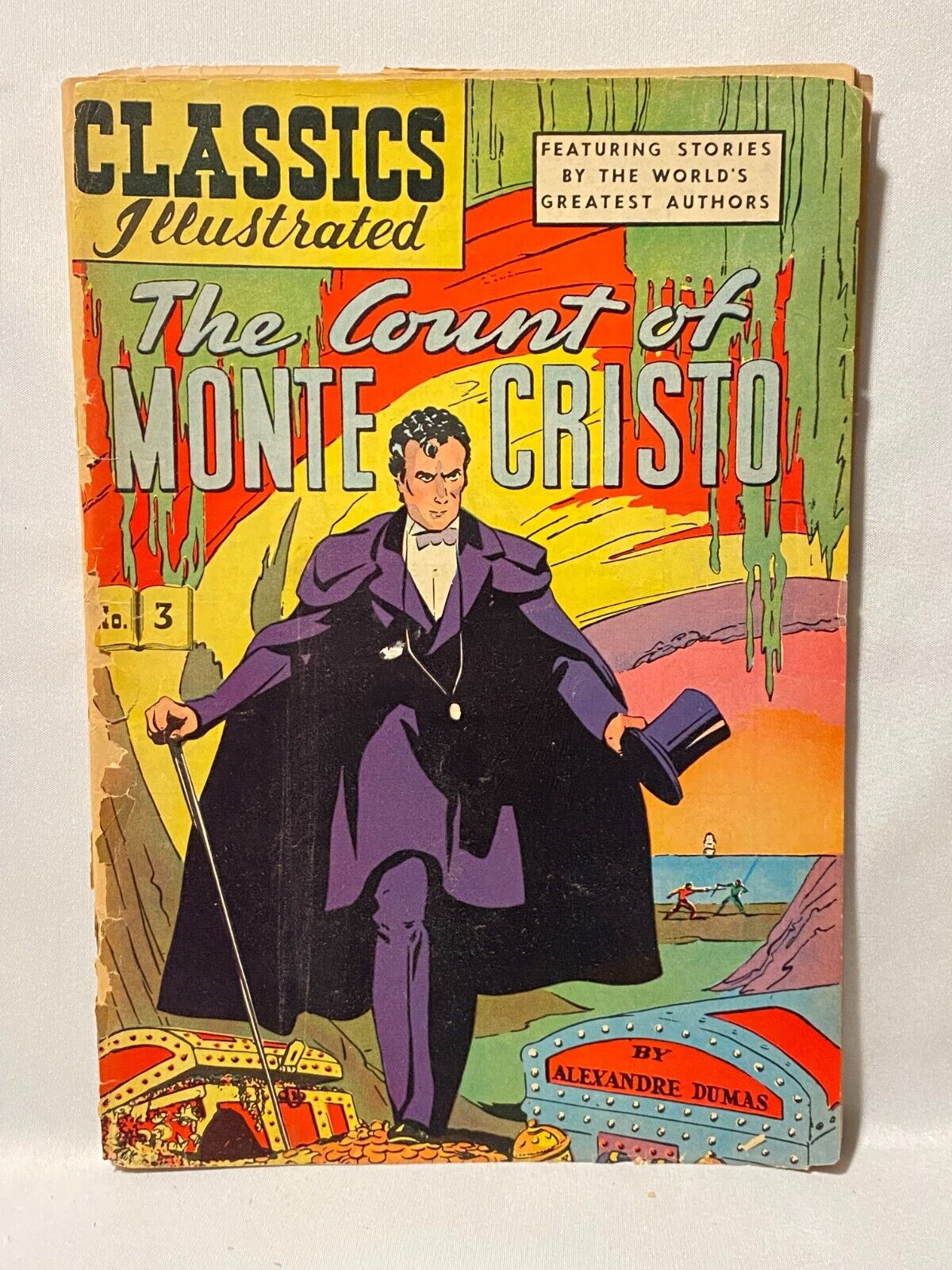 Vintage Classics Illustrated The Count Of Monte Cristo #3 Comic Book