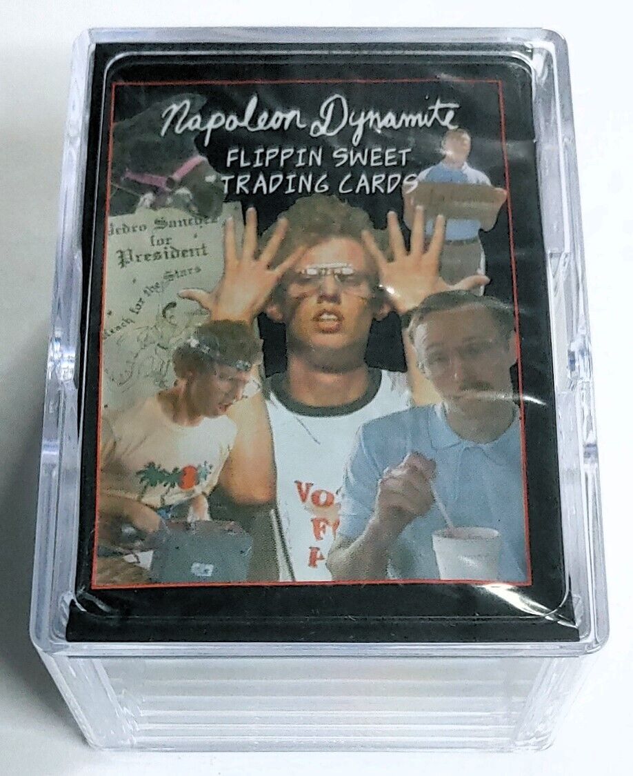 2005 NECA Napoleon Dynamite Movie Trading Card Set 1-50 Unnumbered W/Wrapper