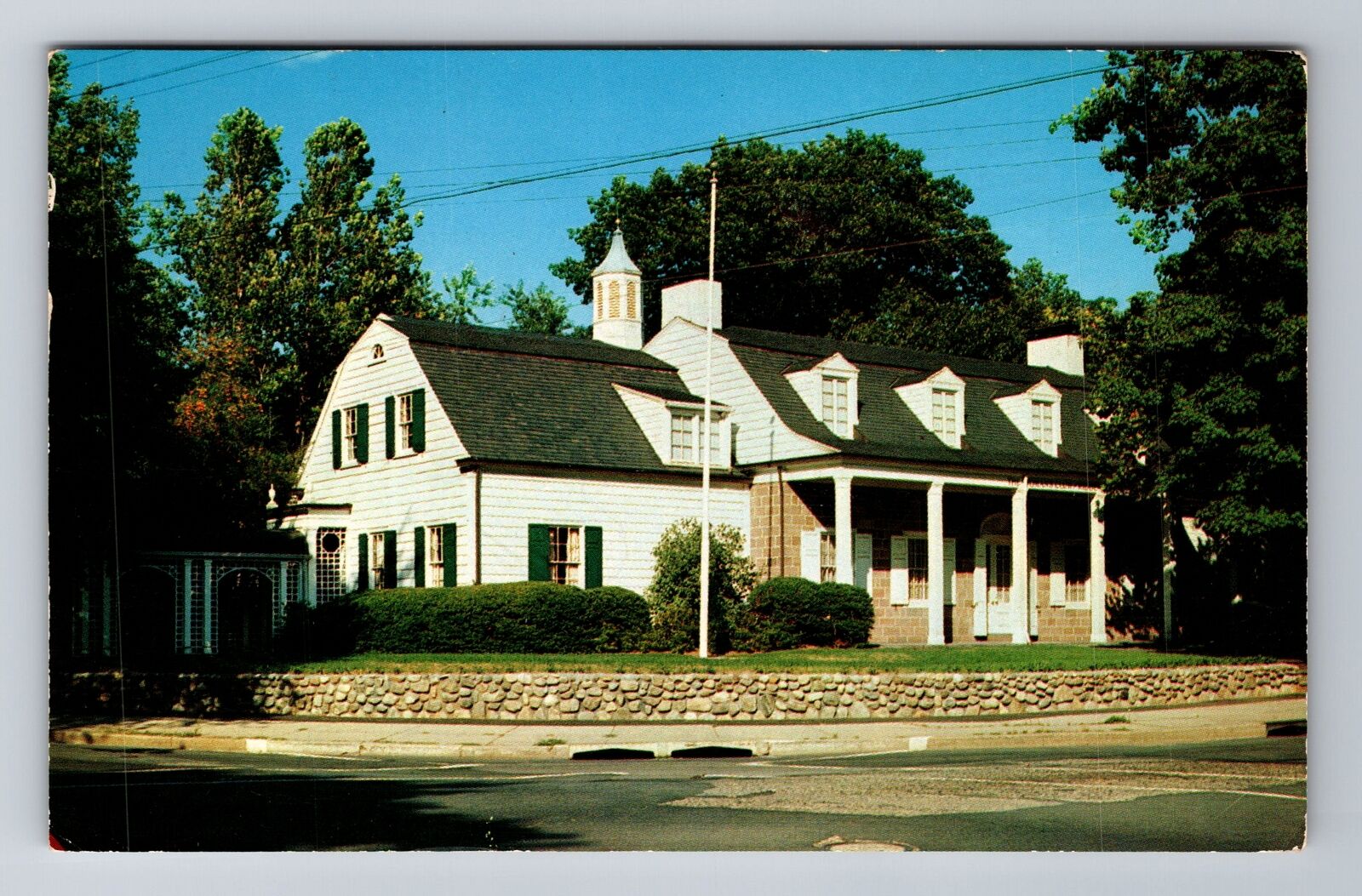 Ridgewood NJ- New Jersey, Ridgewood Women\'s Club, Antique Vintage c1953 Postcard
