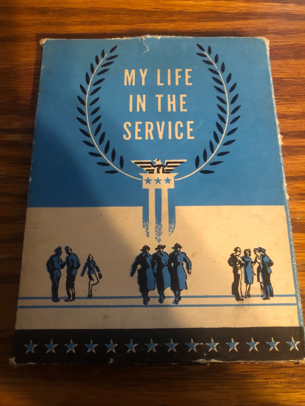 1941 My Life in the Service Diary Army Air Corps Military WWII US Hardback NIB