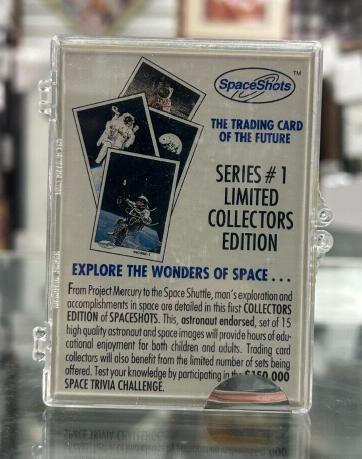 SPACESHOTS SERIES 1 LIMITED COLLECTOR\'S EDITION COMPLETE 110 CARD SEALED SET