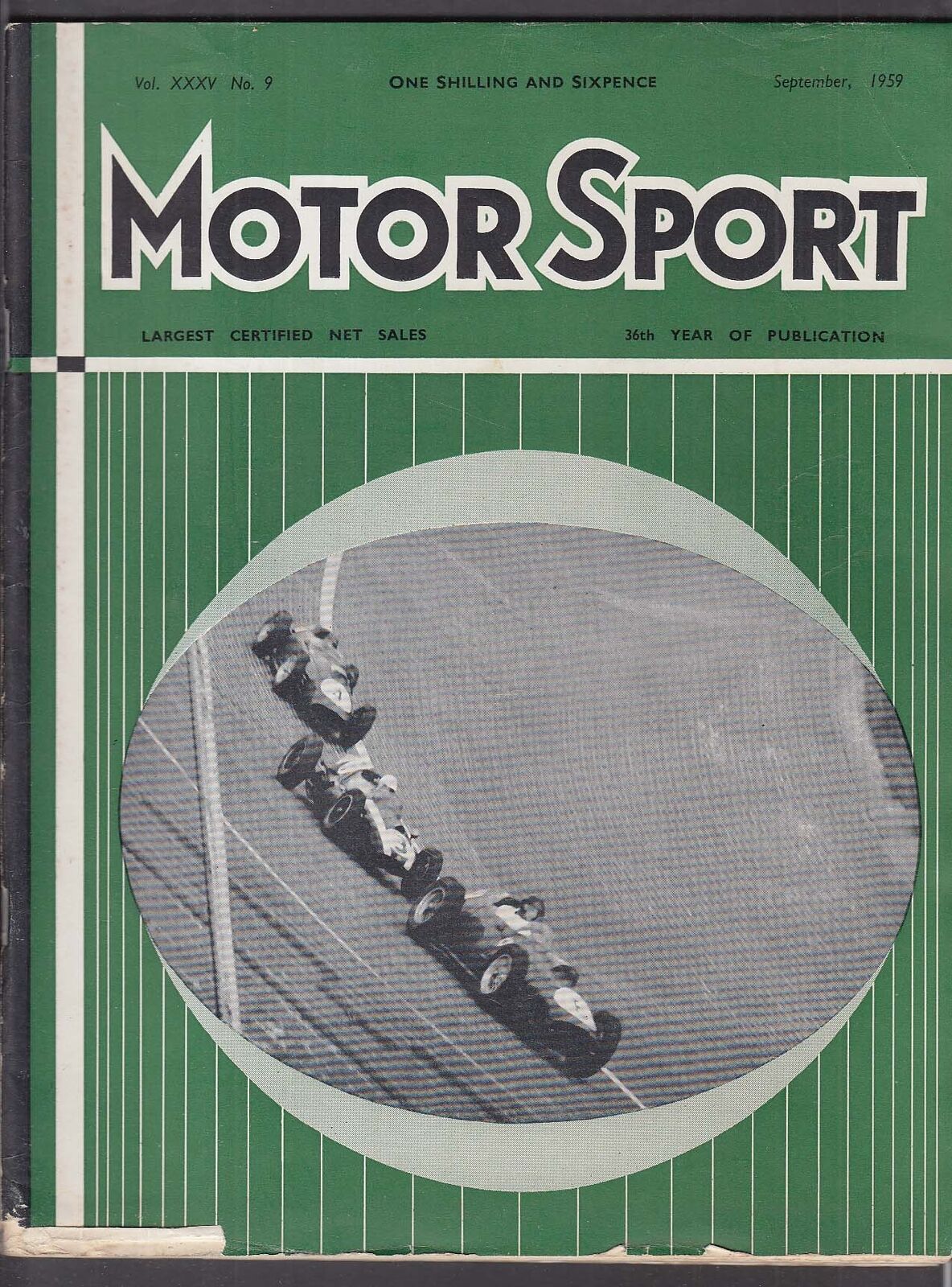 MOTOR SPORT BMC Mini-Cars Snetterton Vanwall Trophy Meeting Auvergne + 9 1959