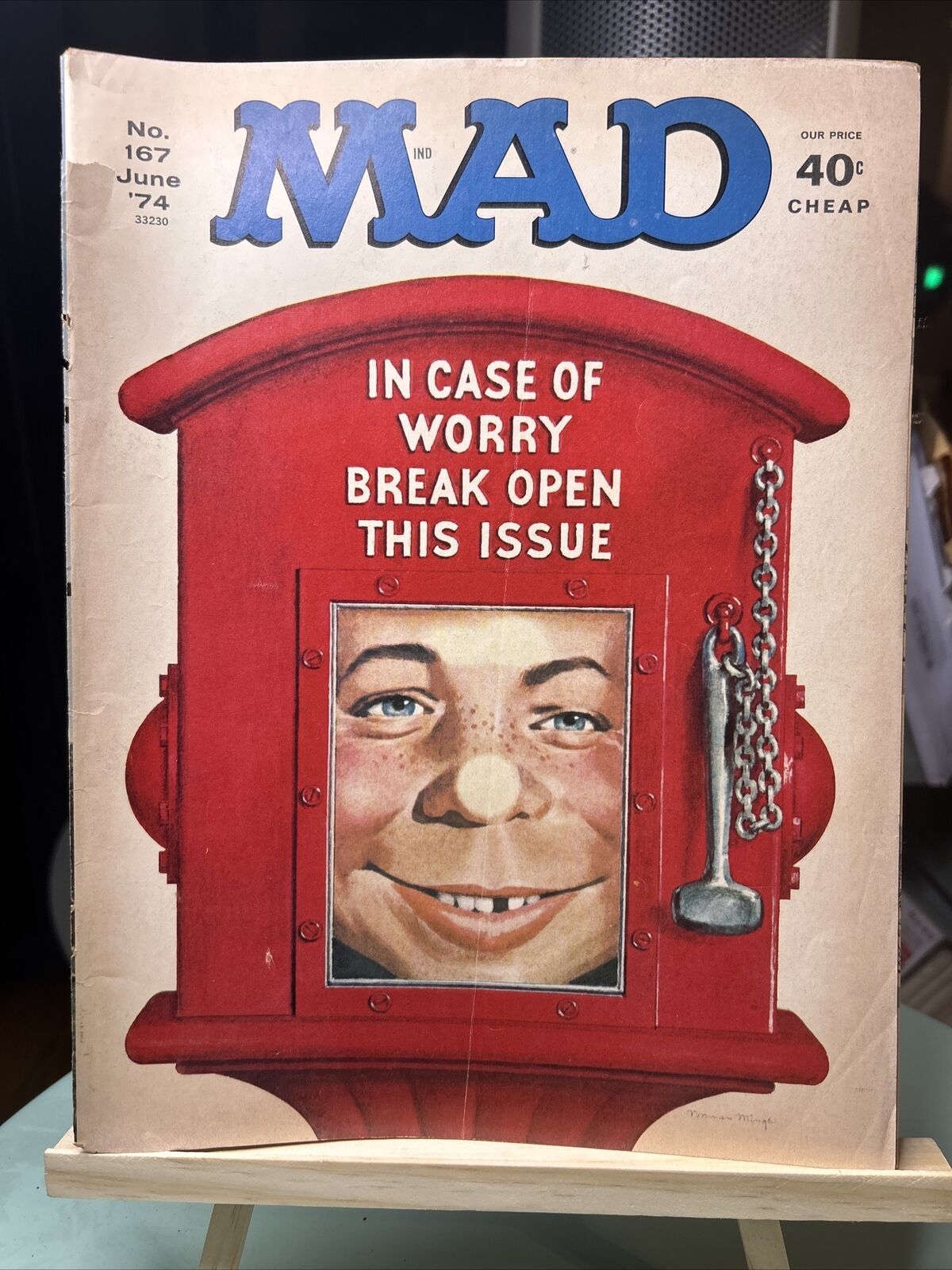 VTG MAD Magazine June 1974 No.167