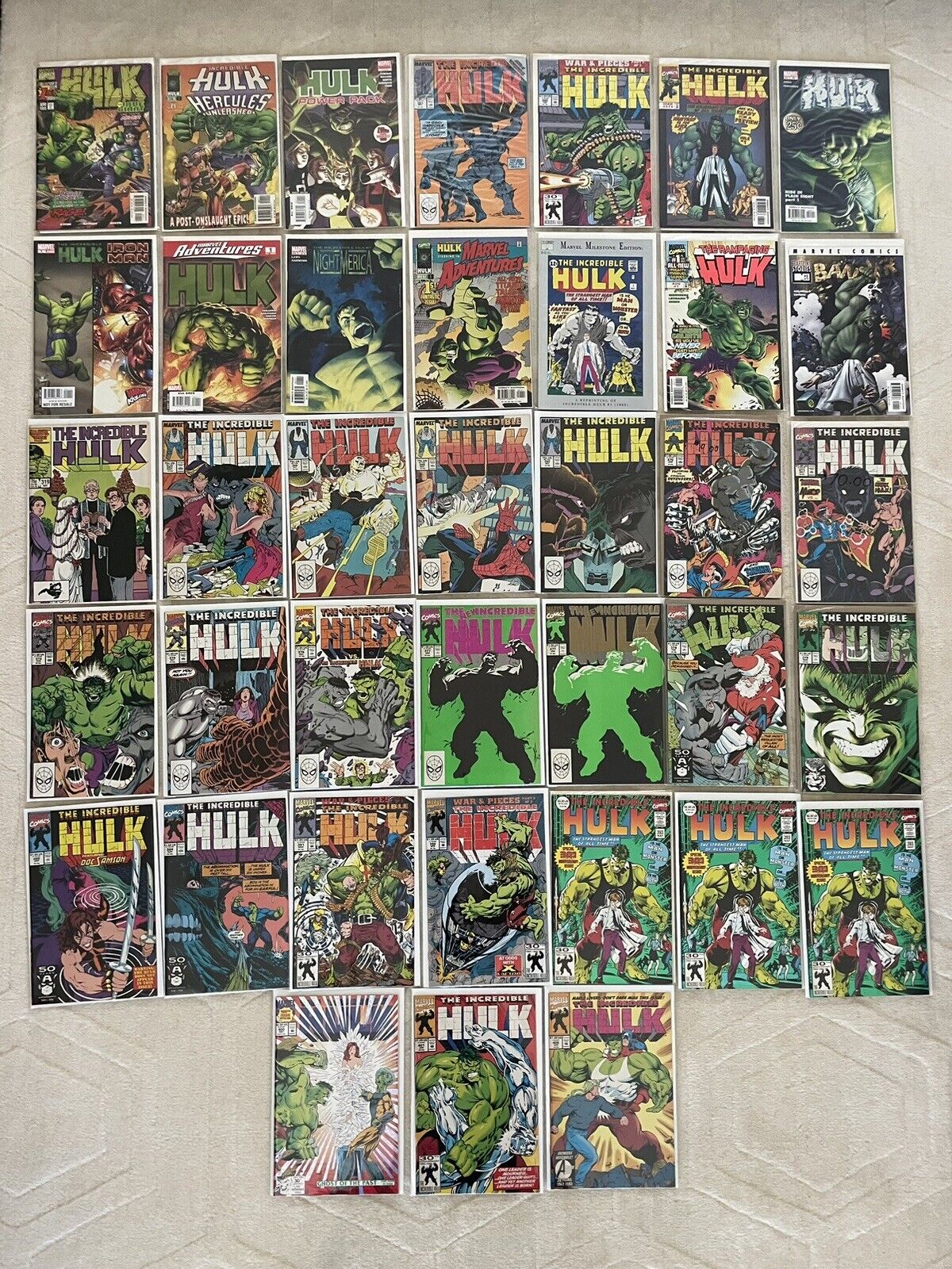Incredible Hulk 38 Comic Lot Marvel - Lots of Interesting Issues - Take A Look