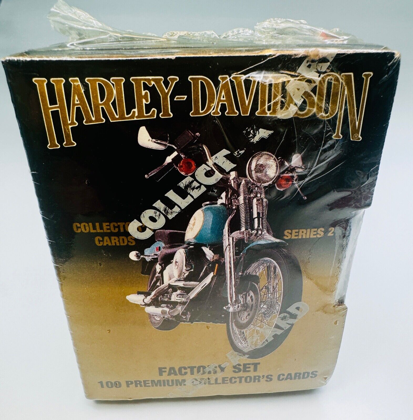 NOS VINTAGE 1992 Harley Davidson Collector Cards Series #2 #3 Factory Set Sealed