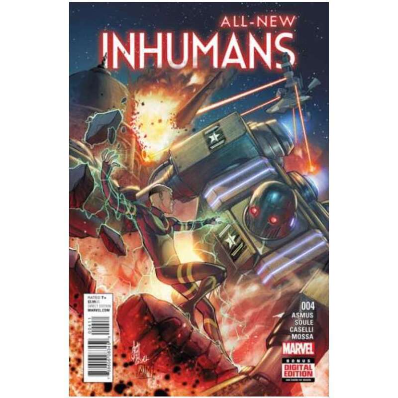 All-New Inhumans #4 in Near Mint condition. Marvel comics [r^