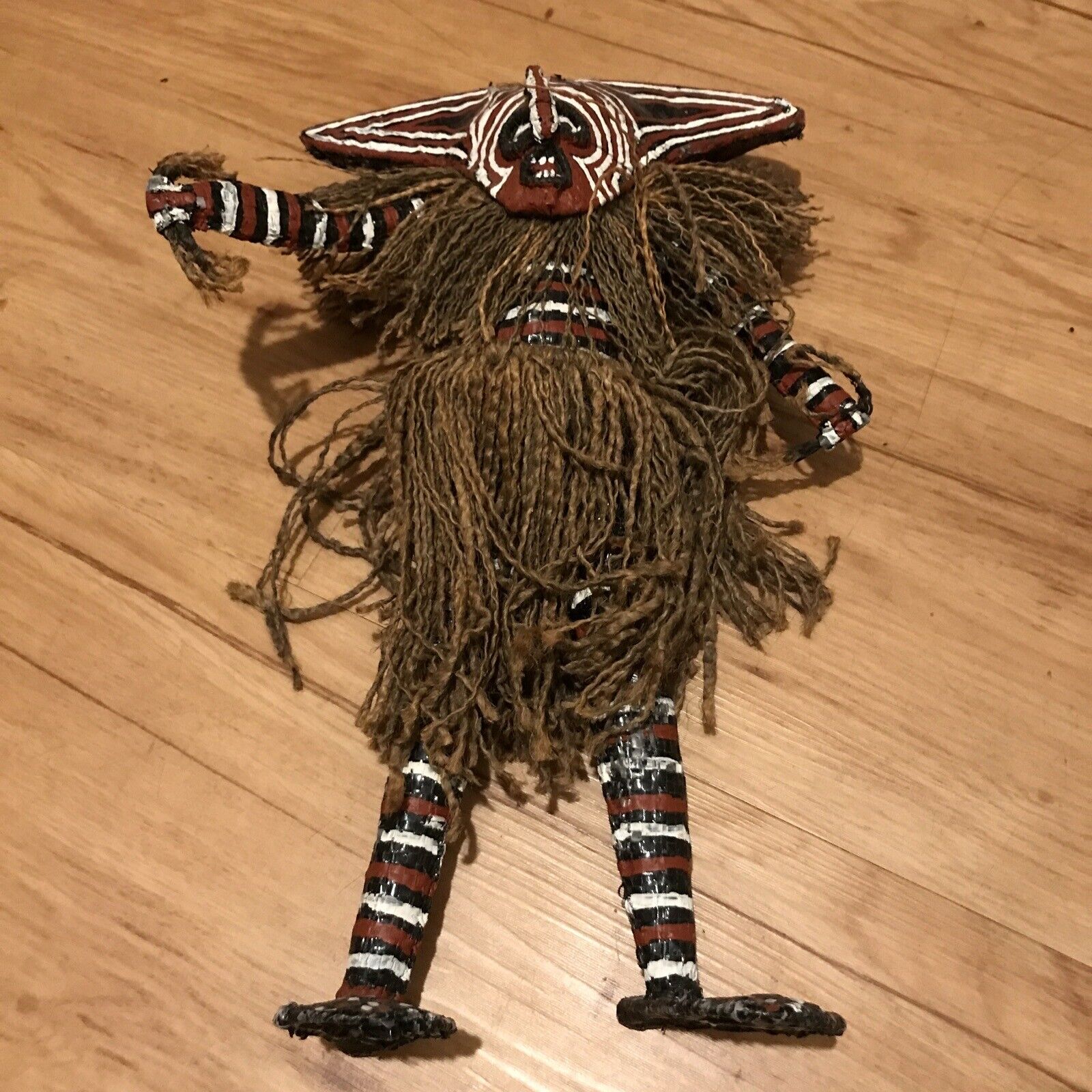 Indigenous Figure/doll Papa New Guinea Anthropological Collection Handmade Antiq