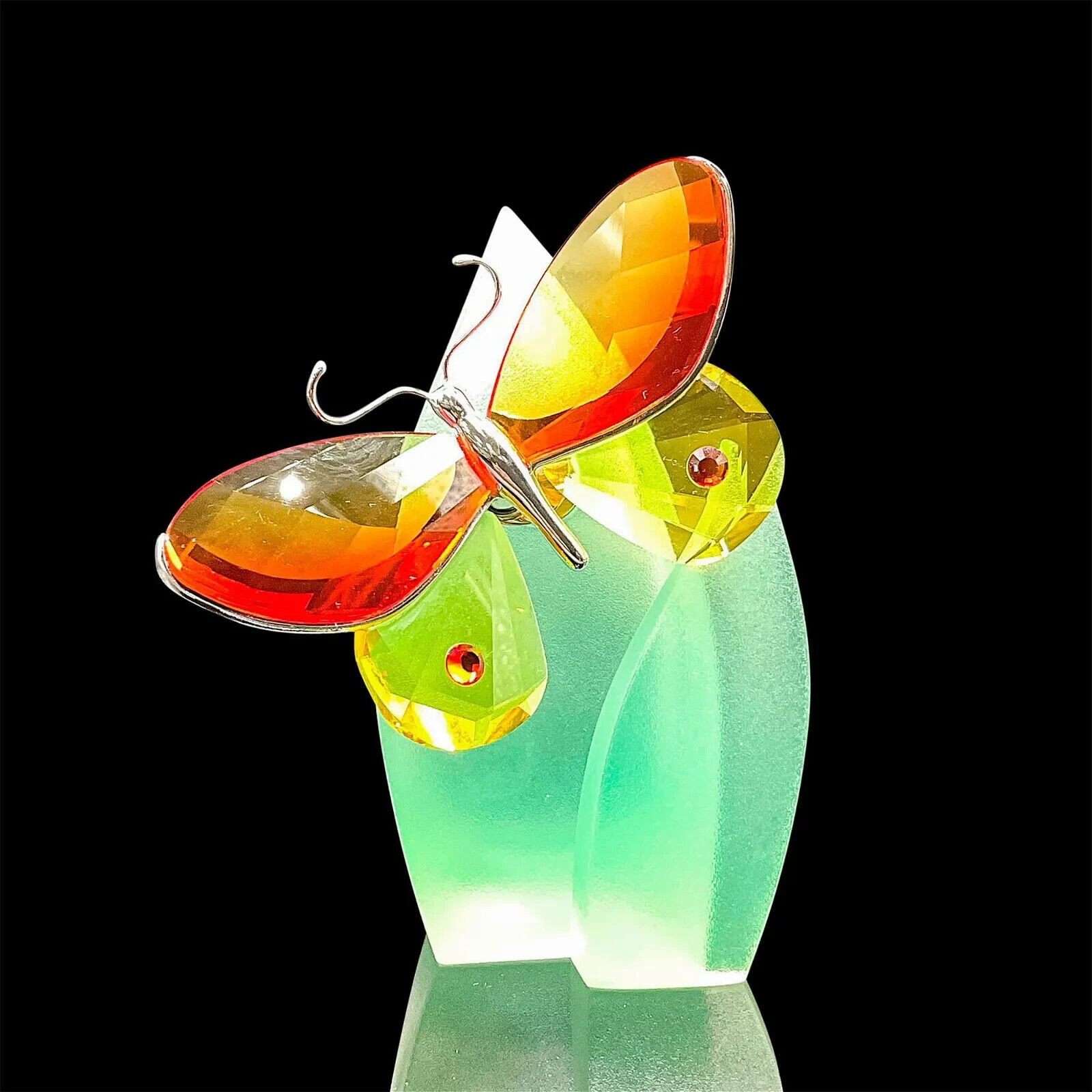 SWAROVSKI Figurine Crystal Paradise Butterfly Arborea Fire-Opal