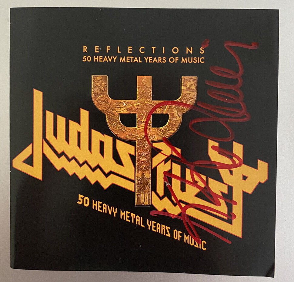 Kk Downing (Judas Priest)  **HAND SIGNED**  Reflections Cd Album - Autographed