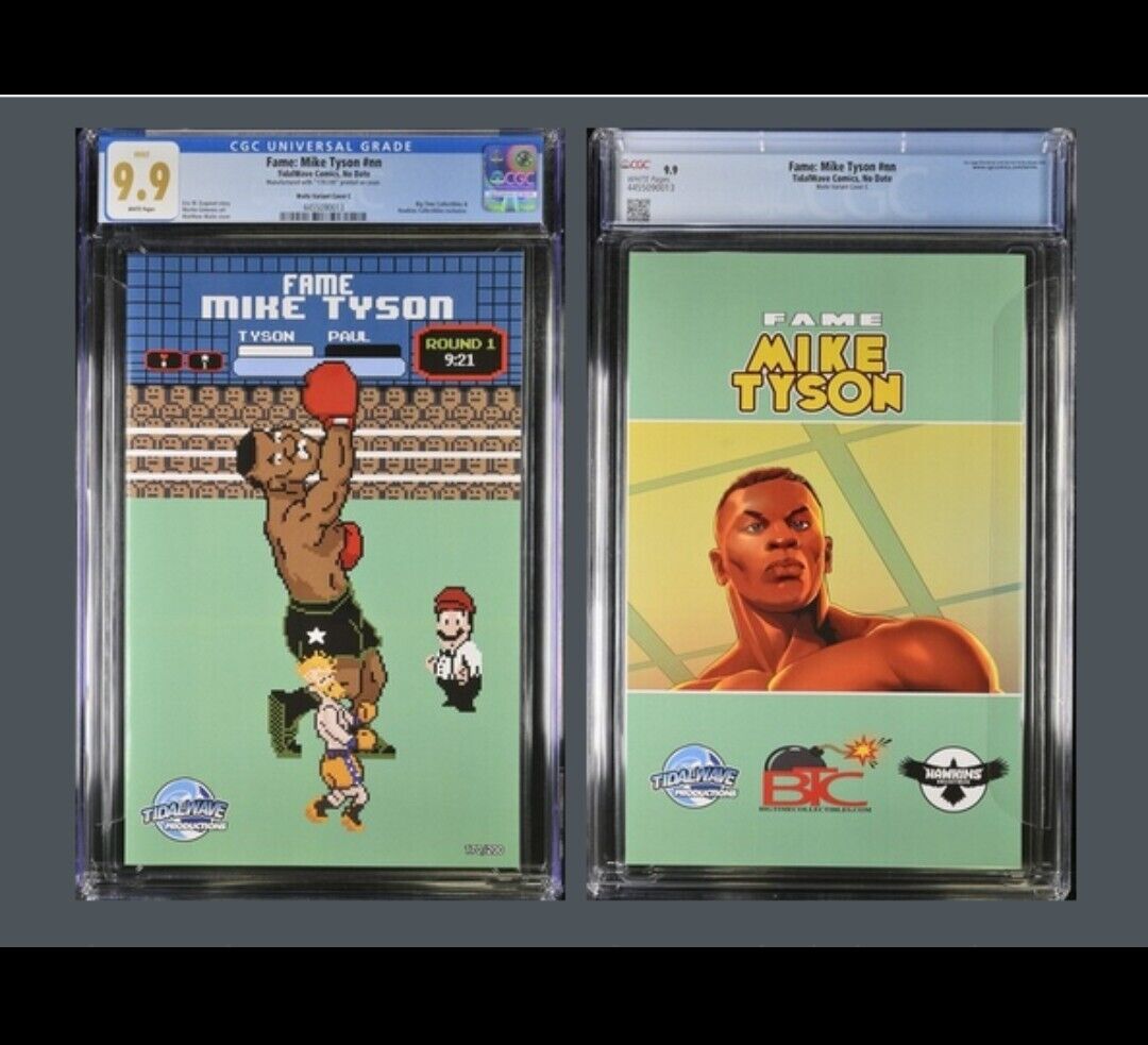 🔥 Fame: Mike Tyson #1 CGC 9.9 Mint Punch Out Variant C Limited 200 Print Run 🔥