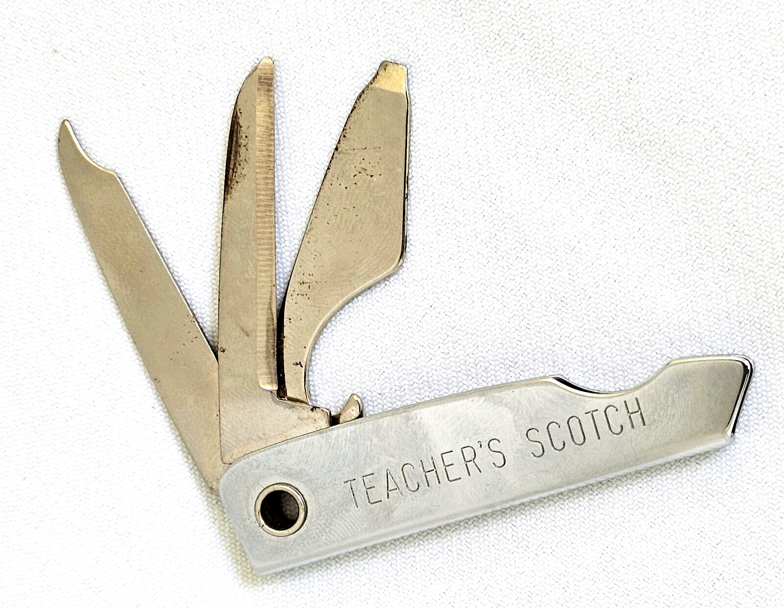 Teacher\'s Scotch Vintage Man\'s pocket Knife Tool Schiefflin & Co Ny Made in USA
