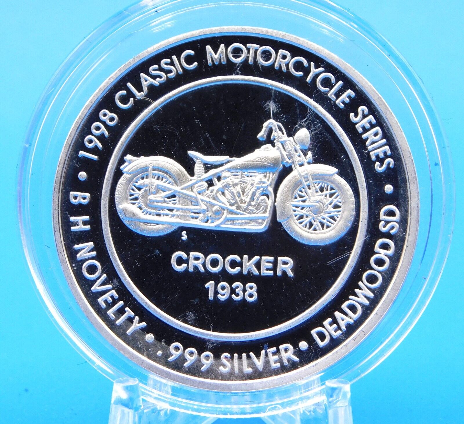 1998 Harley-Davidson CLASSIC MOTORCYCLE SERIES  .999 Fine Silver