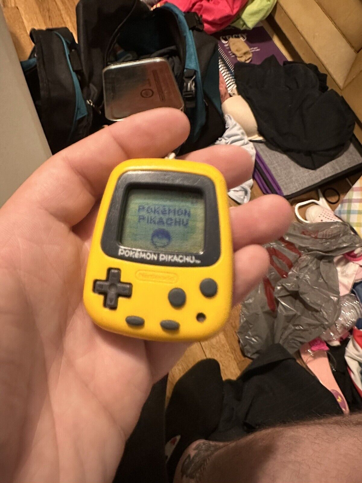 Pokémon Pocket Pikachu 1998 Pedometer Virtual Pet