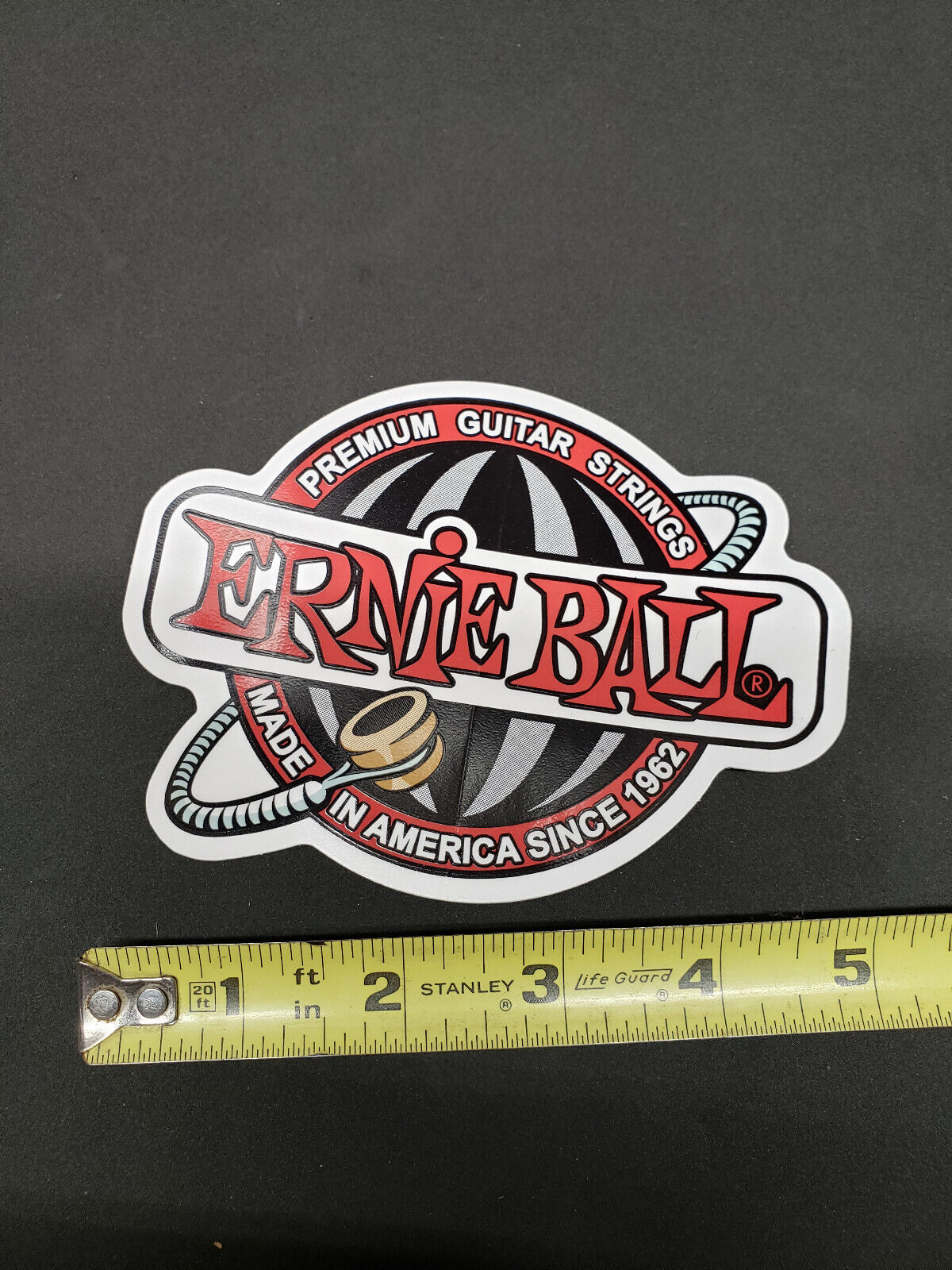 Ernie Ball Premium Guitar Strings Made in America Sticker
