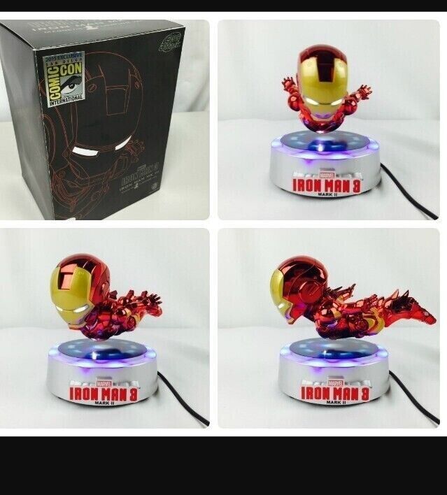 NEW 2015 SDCC EX. Magnetic Floating Iron Man Mark 3 Egg Attack BY BEAST KINGDOM