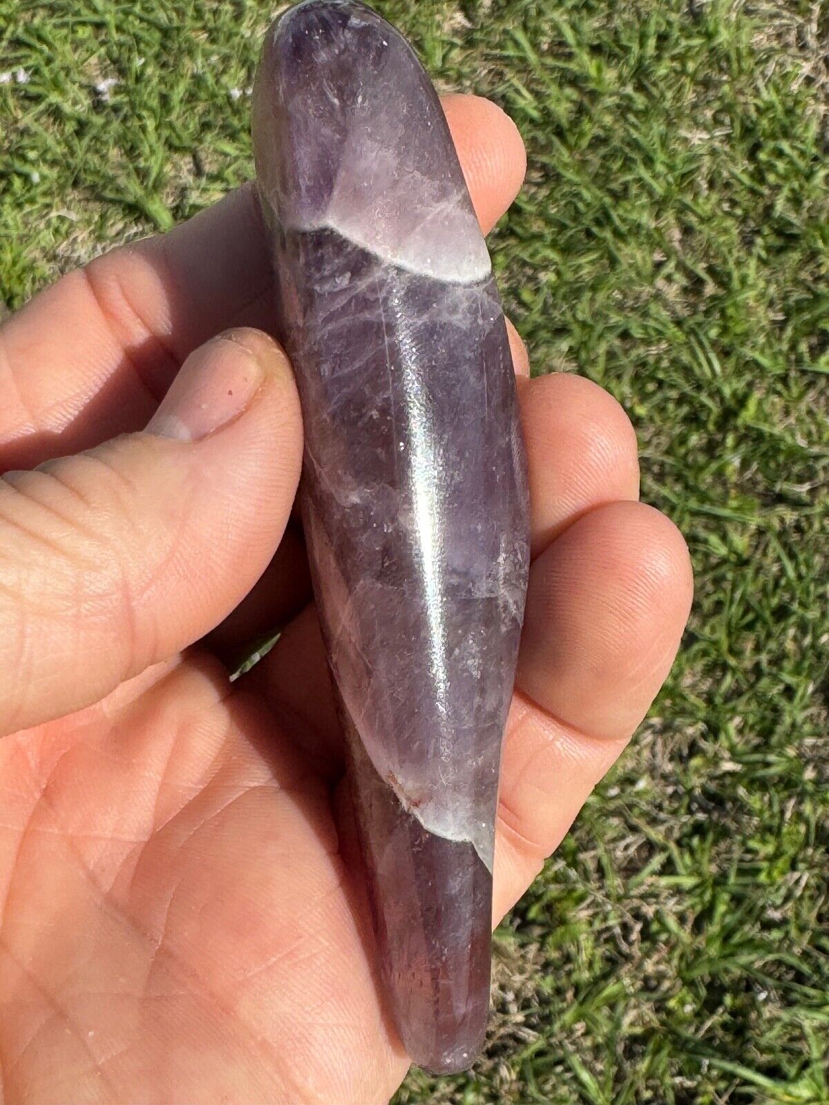 Auralite 23 Polished Crystal Wand from Canada 65 grams 4\