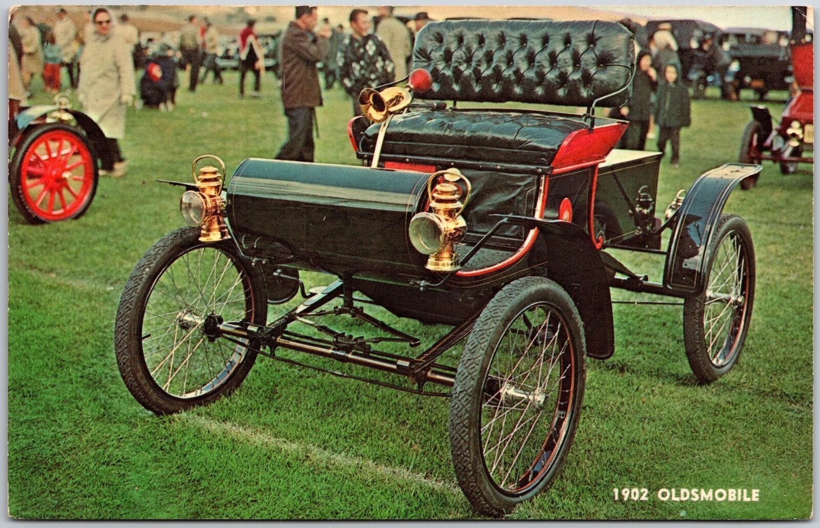 1902 Oldsmobile, American Automobile, Groundbreaking Design Vintage Postcard