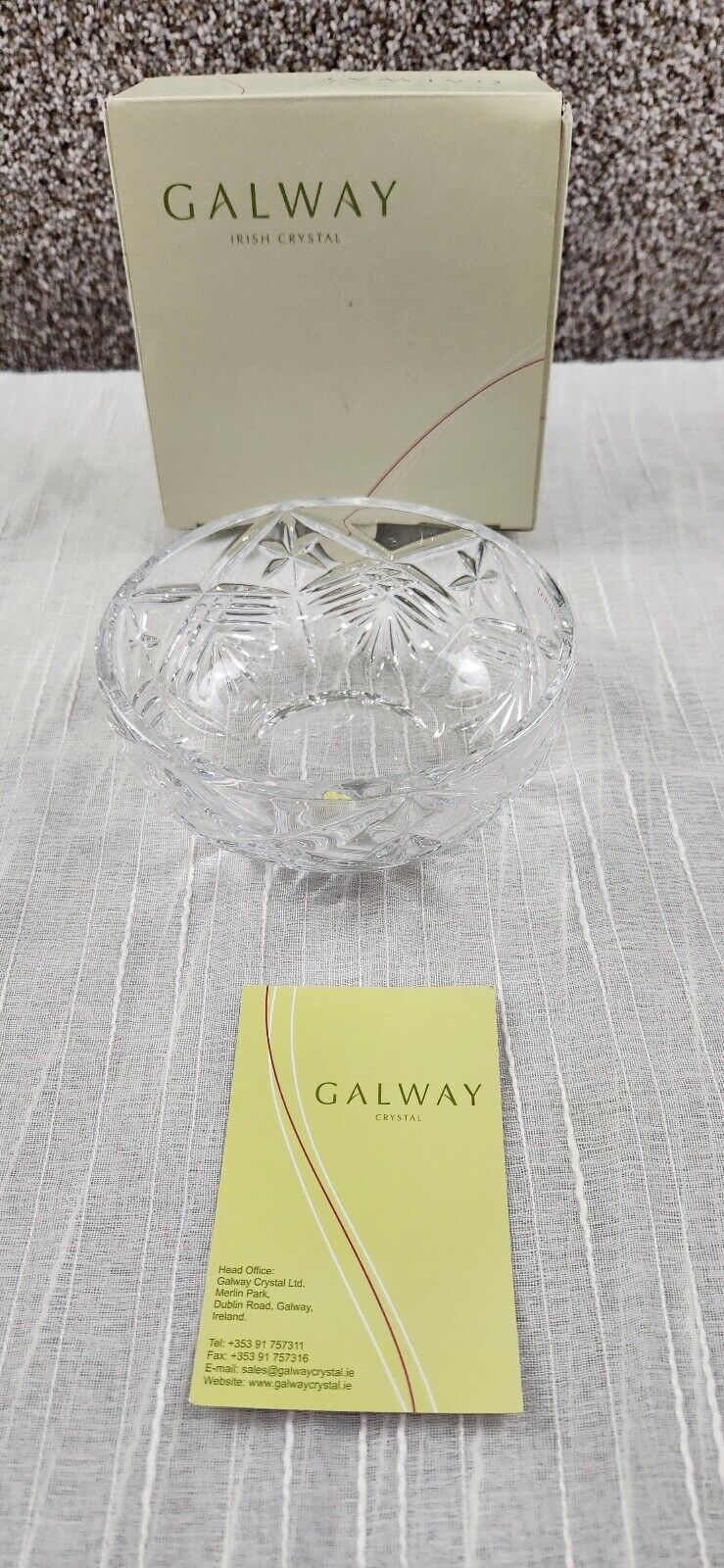 Galway Irish Crystal 6