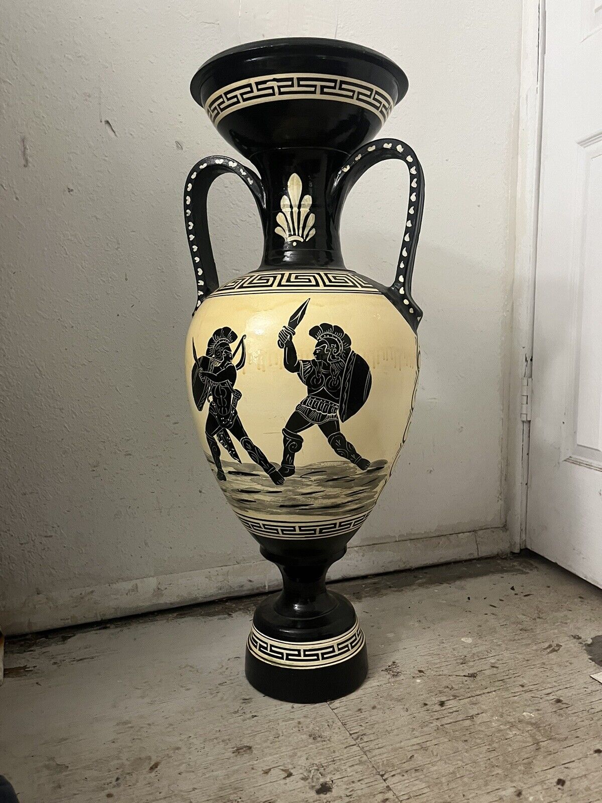 Ancient Greek Mythology Floor Vase