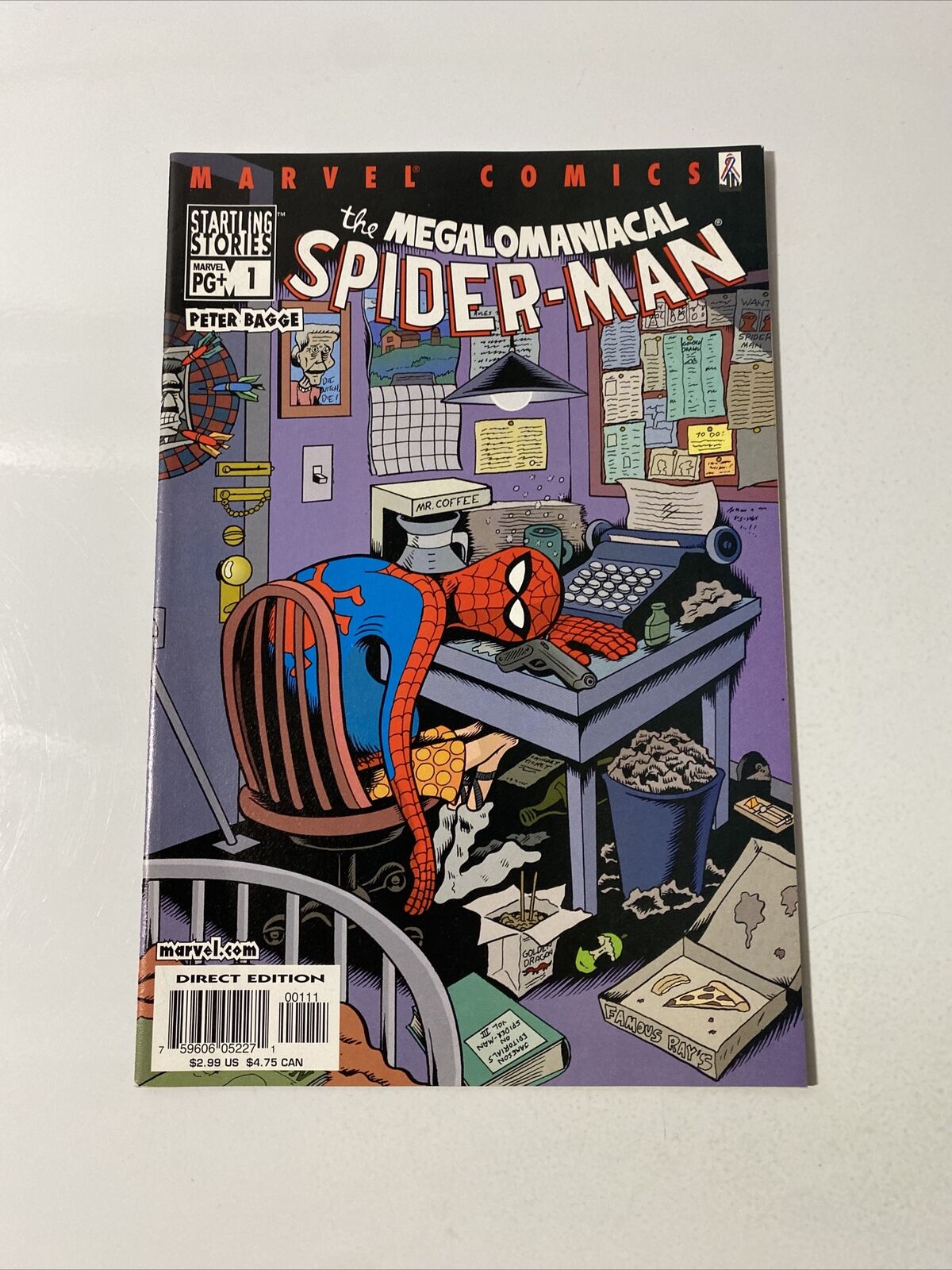 The Megalomaniacal Spider-Man #1 Marvel Comics 2002 Peter Bagge High Grade