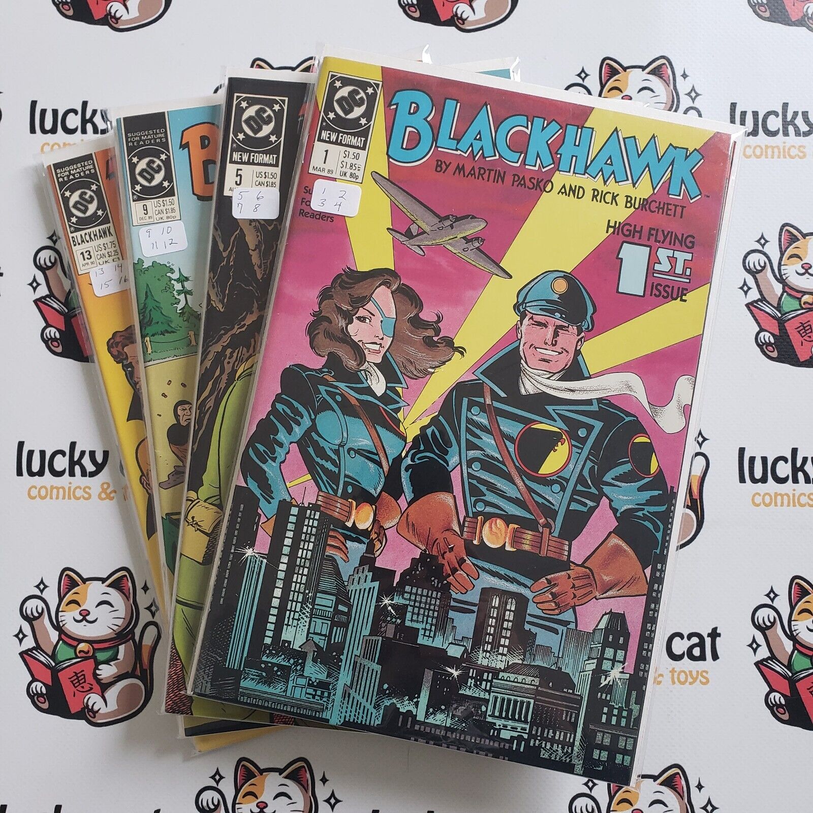 BLACKHAWK 1989 [DC Comics] - #1-16 Complete 2nd Series