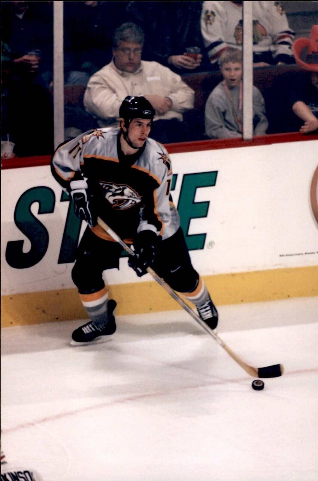 PF37 2001 Original Photo NASHVILLE PREDATORS NHL HOCKEY CENTER DAVID LEGWAND