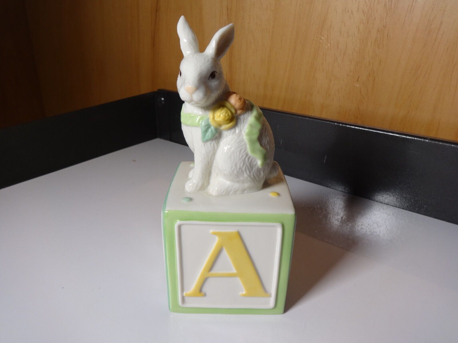Baby Bunny Collection by Belleek Ceramic Block/Bunny Bank
