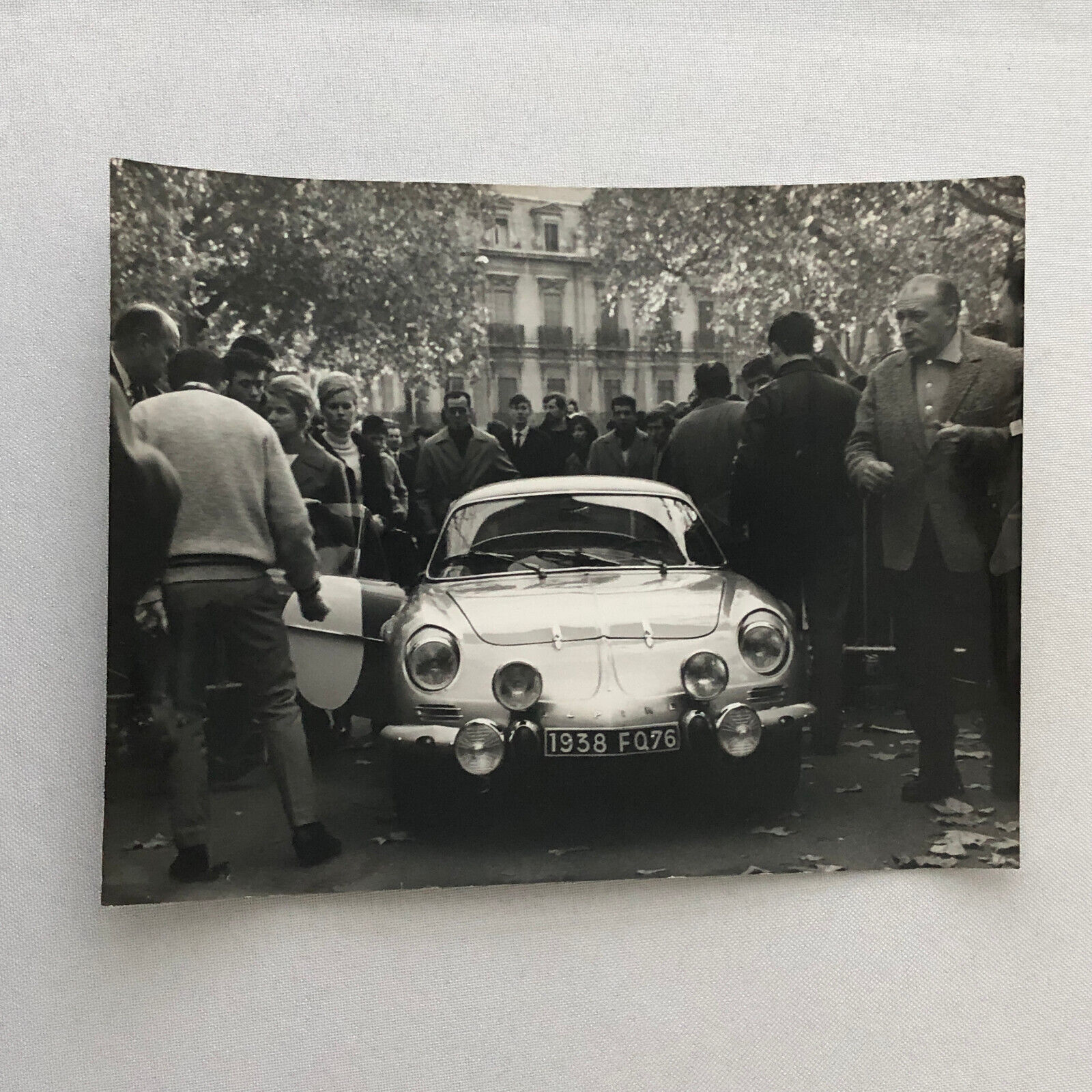Vintage Renault Alpine Racing Car Photo Photograph Print 