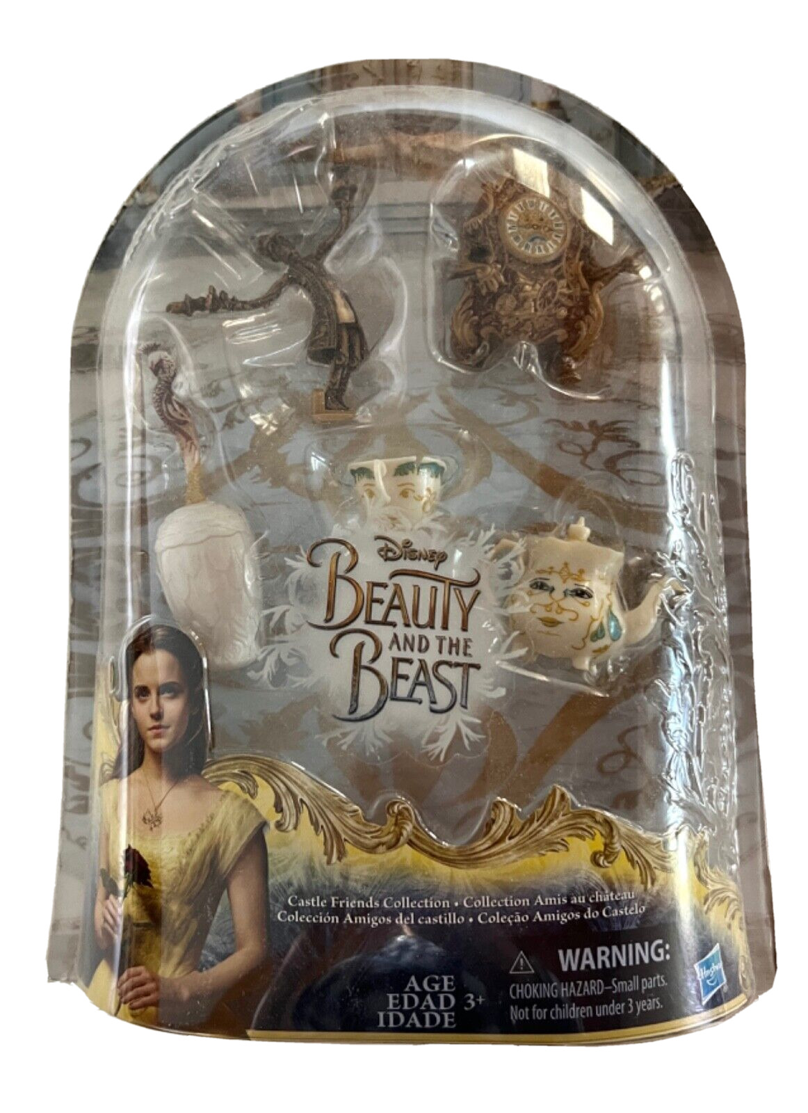 Disney Beauty And The Beast Castle Friends Figurines Set Hasbro New