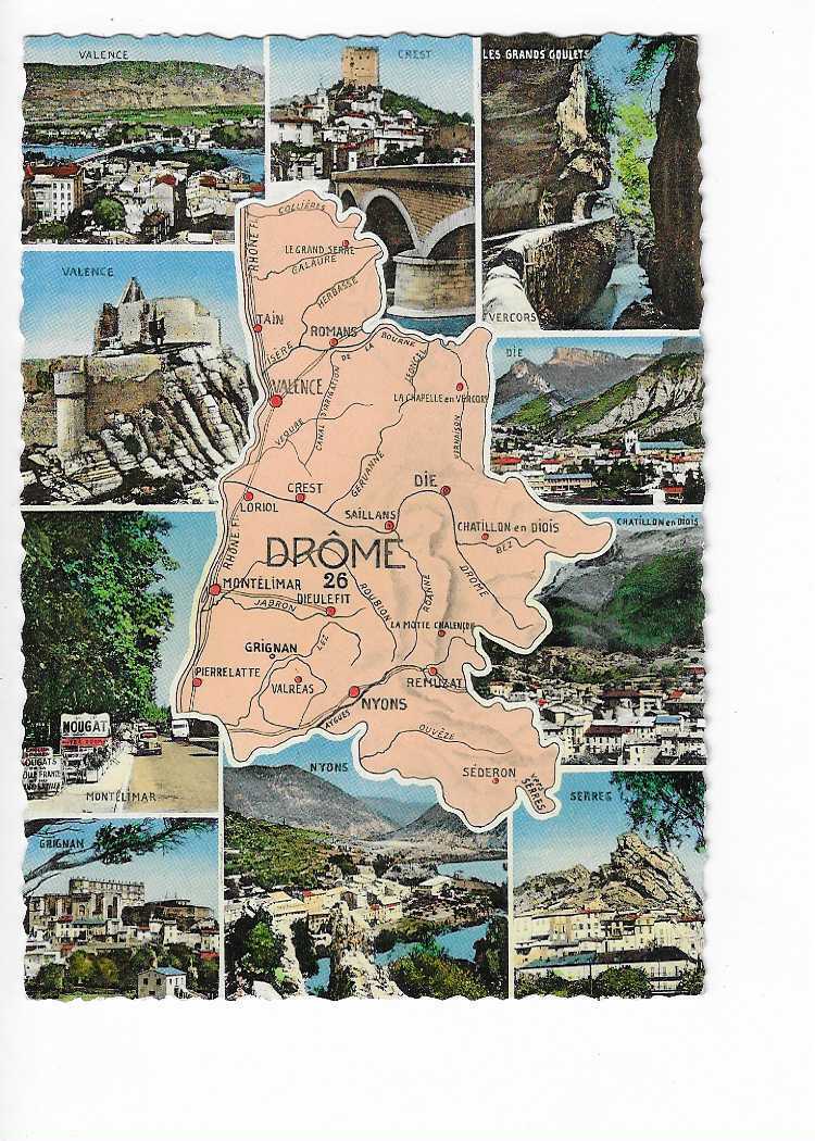 26 Card España Of La Drôme