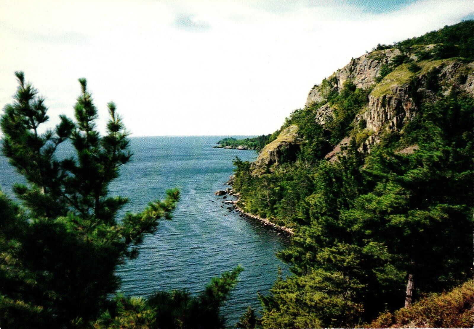 Gros Cap Mountain On The Shore Of Lake Superior Canada Postcard
