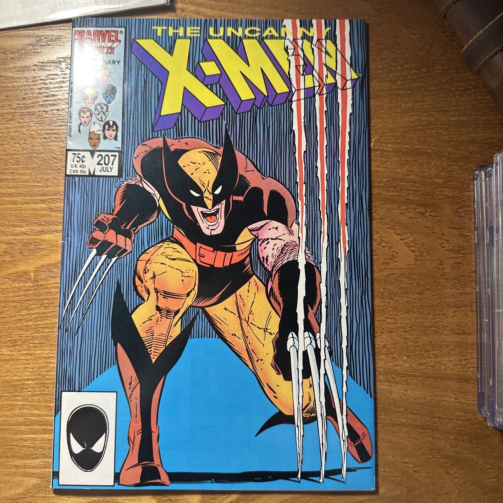 Uncanny X-Men 207 1986 Iconic Wolverine Cover