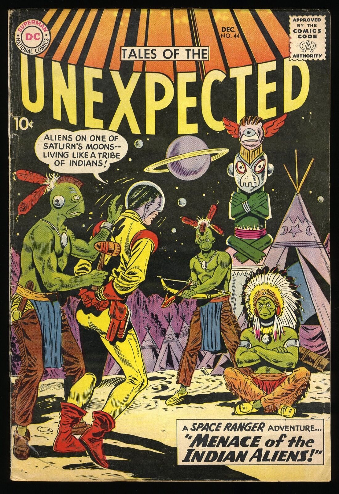 Tales Of The Unexpected #44 VG+ 4.5 Jim Mooney Dillin/Moldoff Cover DC Comics