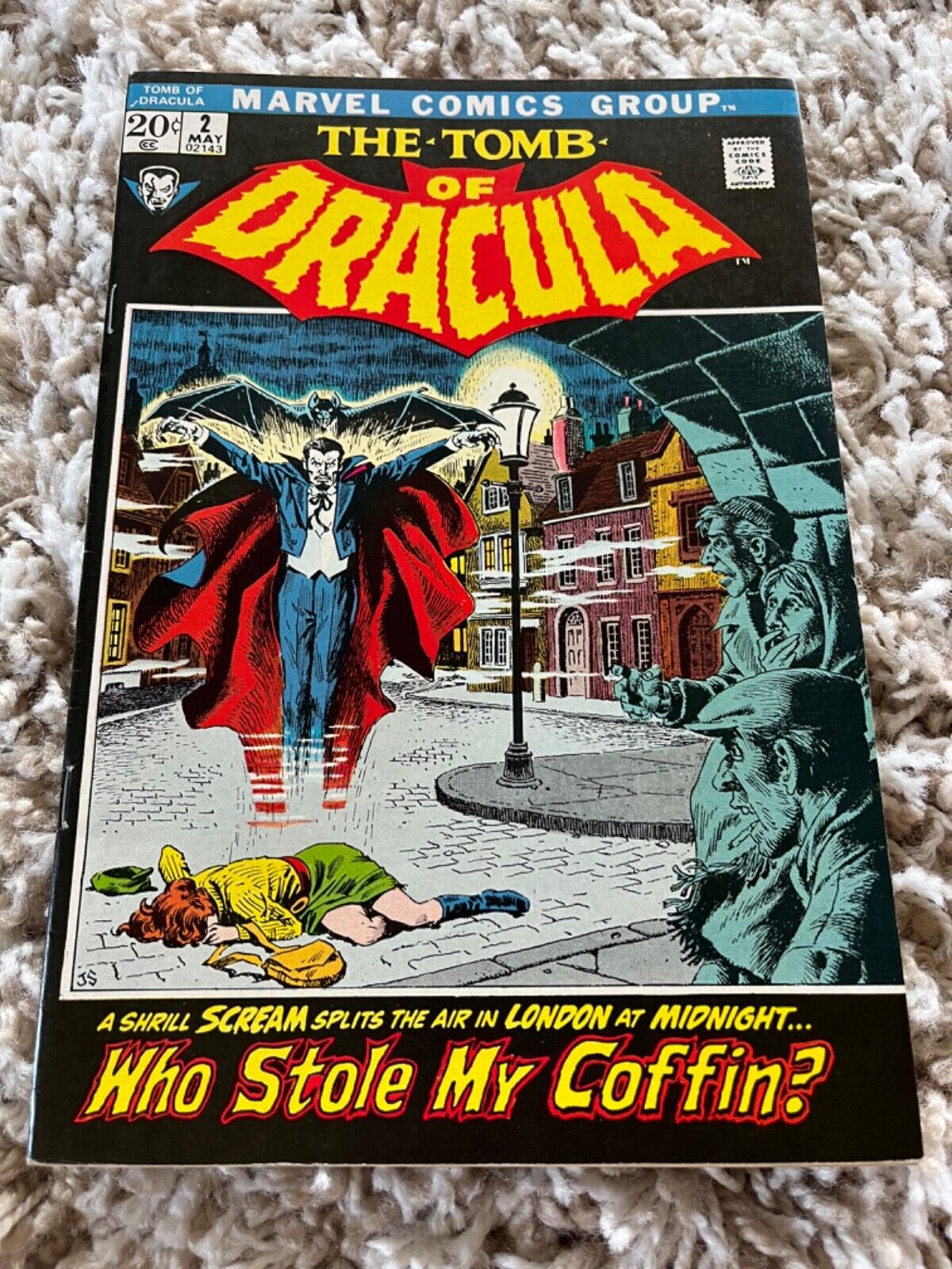 Tomb of Dracula #2 VF- 7.5 Marvel Comics 1972