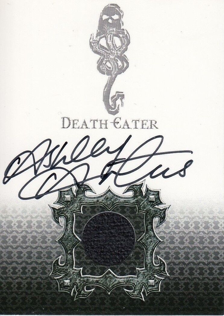 Artbox - Harry Potter Death Eater - Autograph / Costume  Card - Ashley Artus