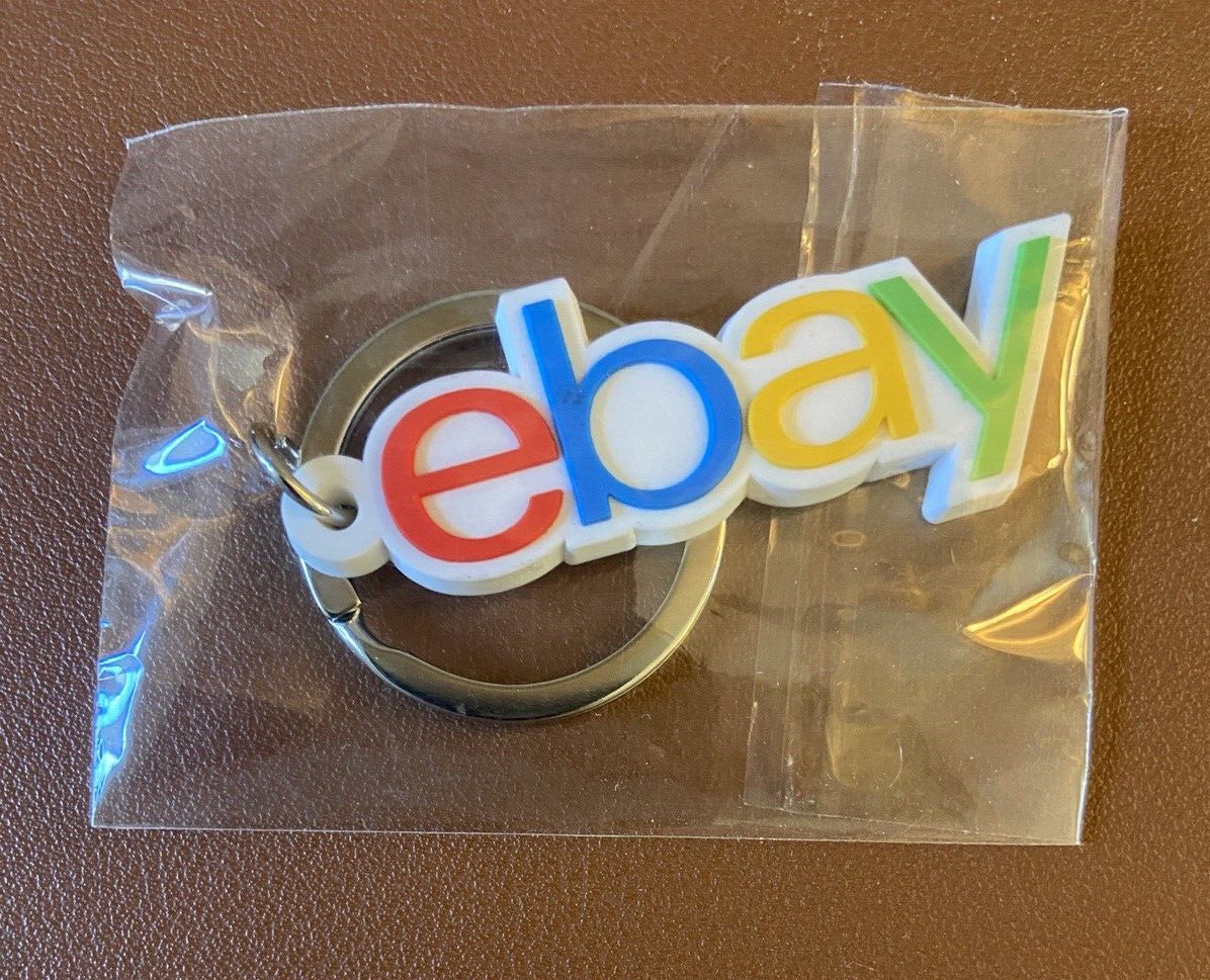 eBay Open 2023 Key Ring Keychain Soft Flexible Sturdy Ring Original Sealed Bag