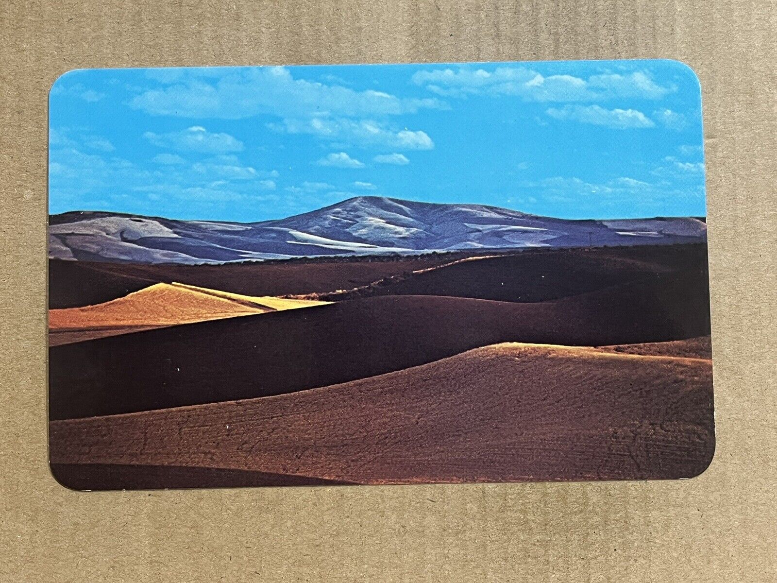 Postcard Moscow ID Idaho Palouse Scenic Wheat Farming Field Vintage PC