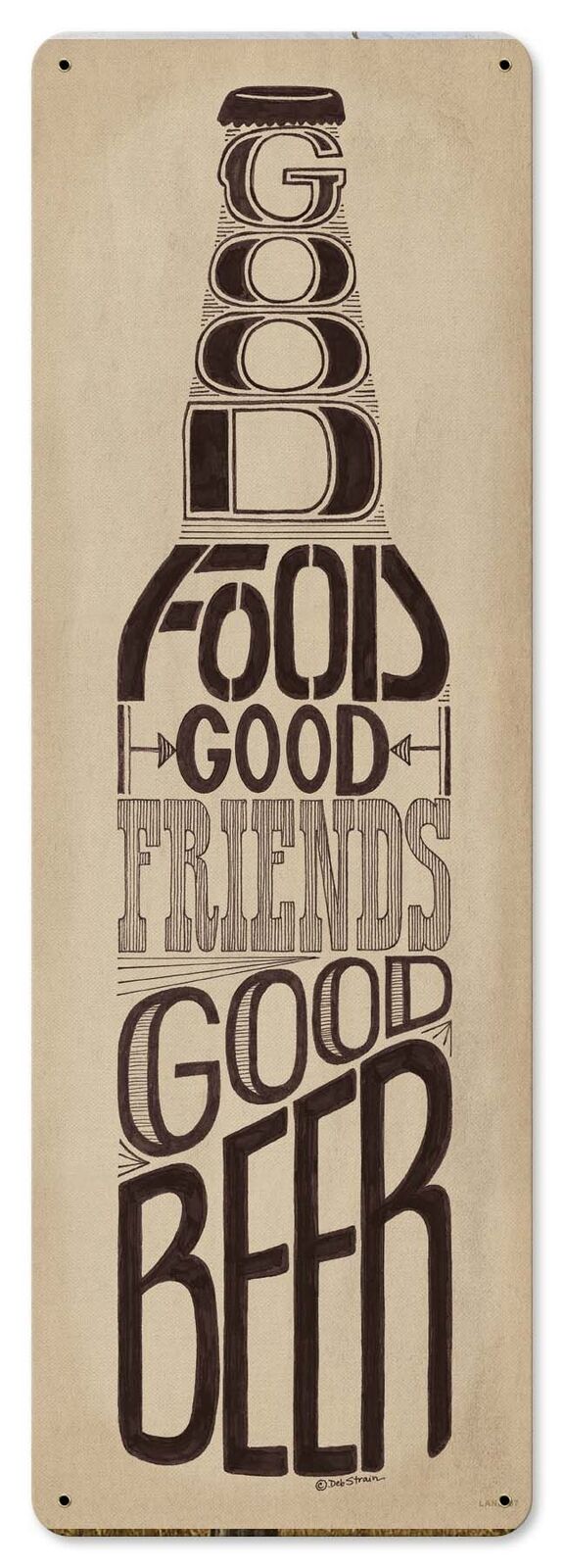 GOOD FOOD GOOD FRIENDS GOOD BEER 24