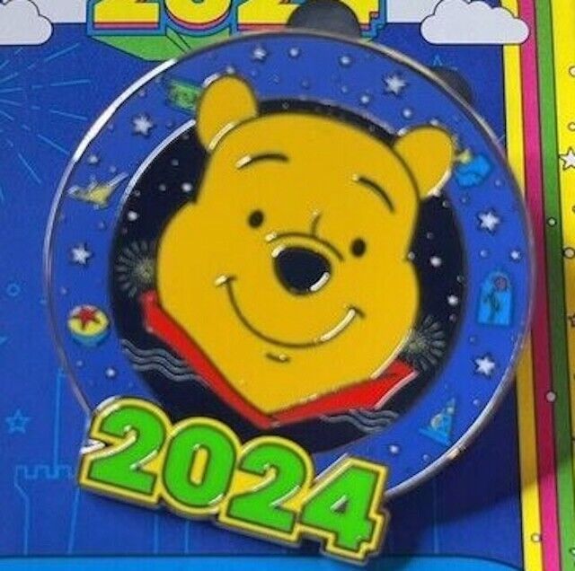 DLR/WDW 2024 Dated Mystery Collection - Winnie the Pooh Pin