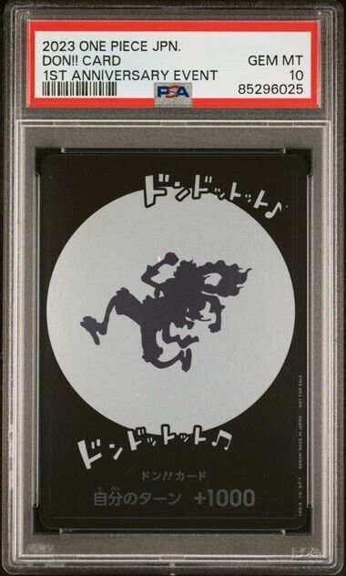 PSA 10 2023 One Piece Japanese DON 1ST Anniversary Event Card