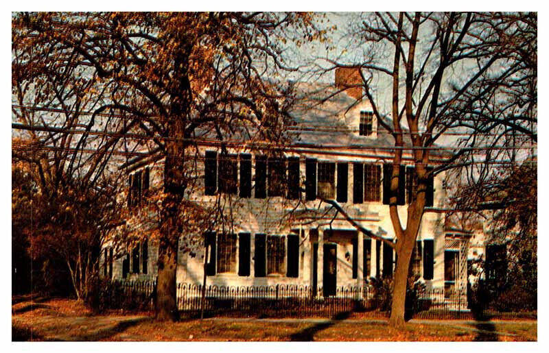Postcard HOUSE SCENE Bridgeton New Jersey NJ AP9573