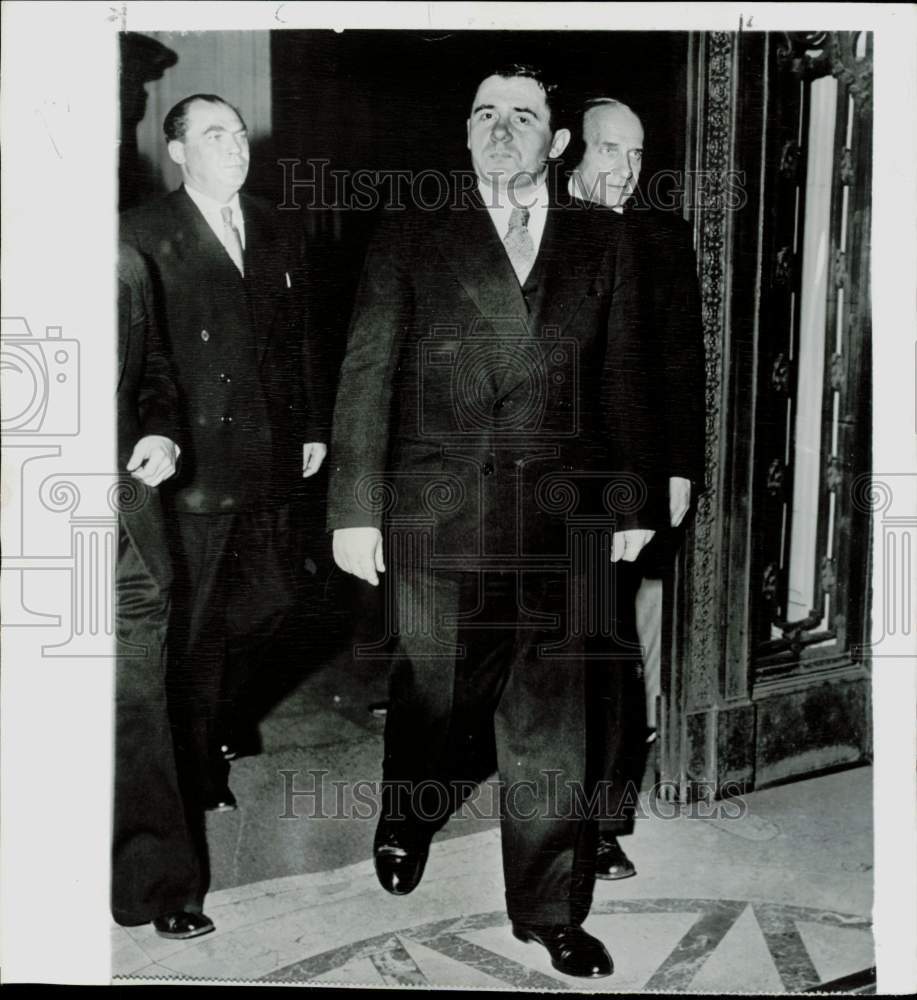 1951 Press Photo Andrei Gromyko enters the Palace Hotel in San Francisco