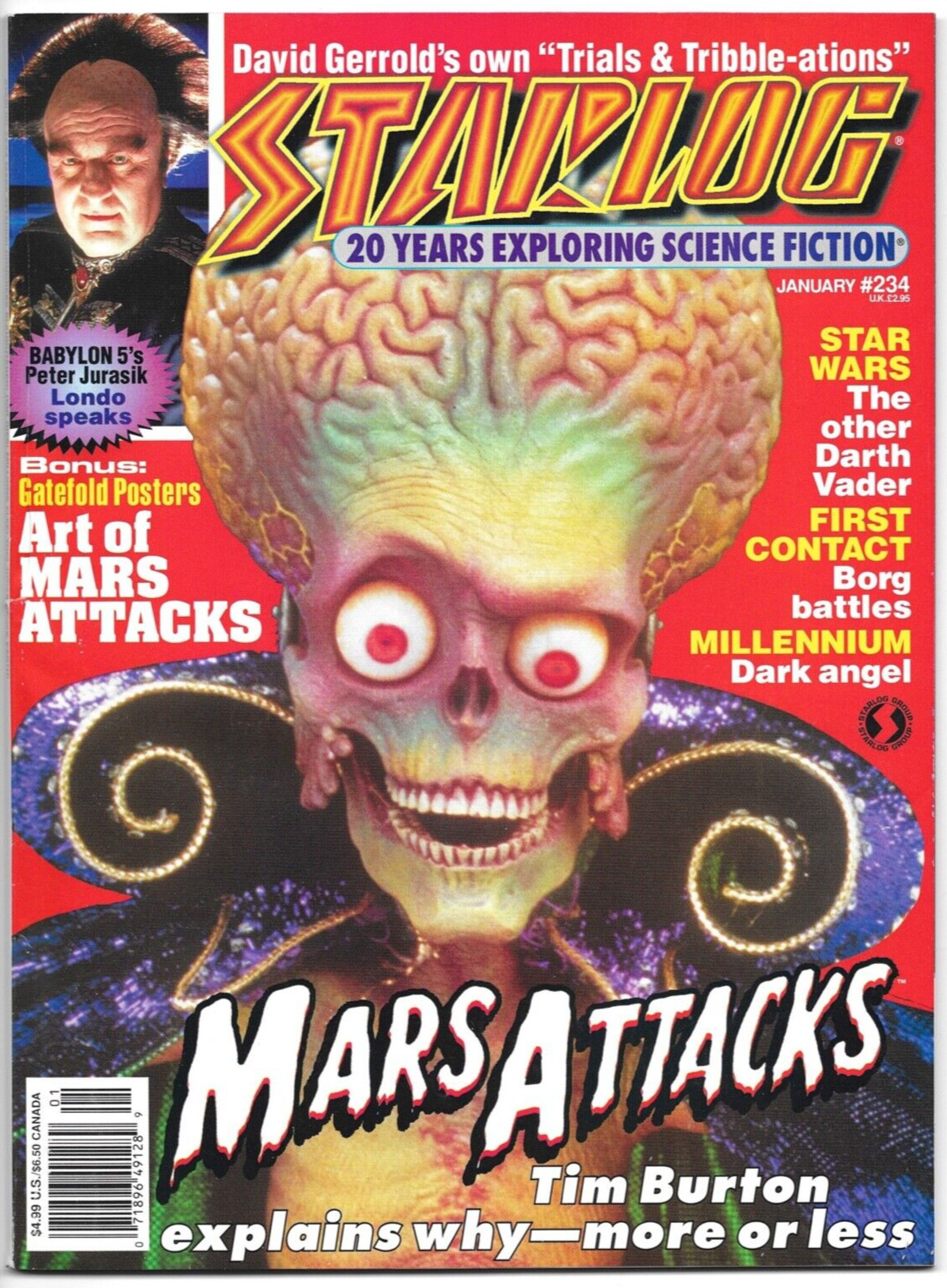 Starlog: 20 Years Exploring Science Fiction #234 (1997) Mars Attacks / st22