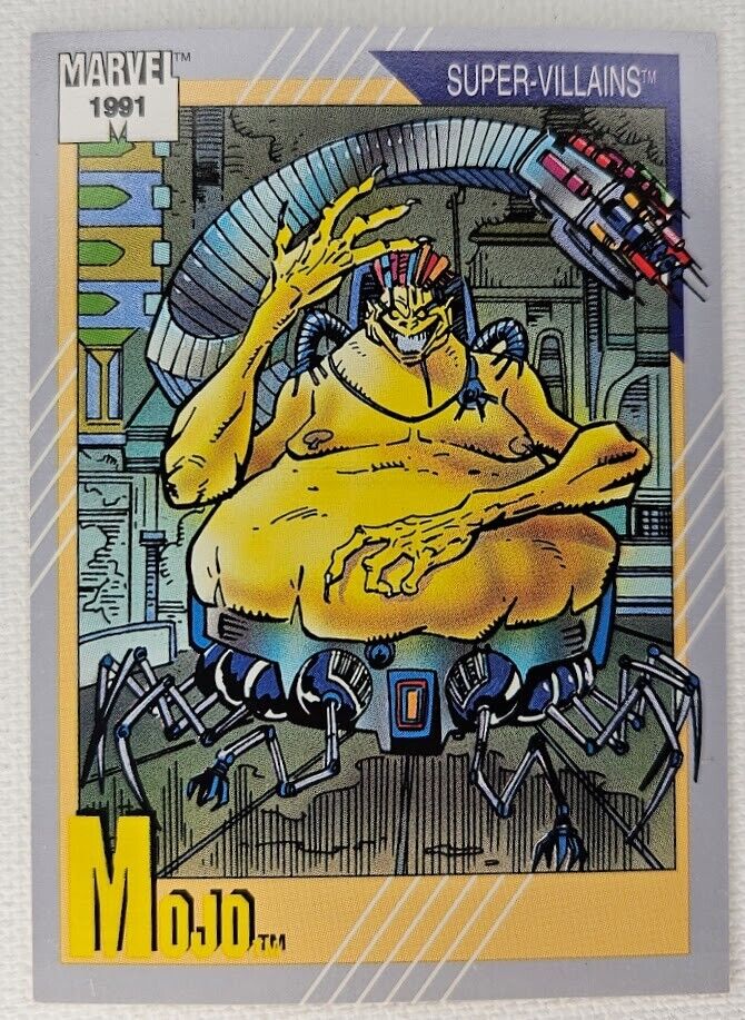 #64 MOJO VINTAGE 91 IMPEL MARVEL UNIVERSE SERIES 2 CARD GREAT CONDITION