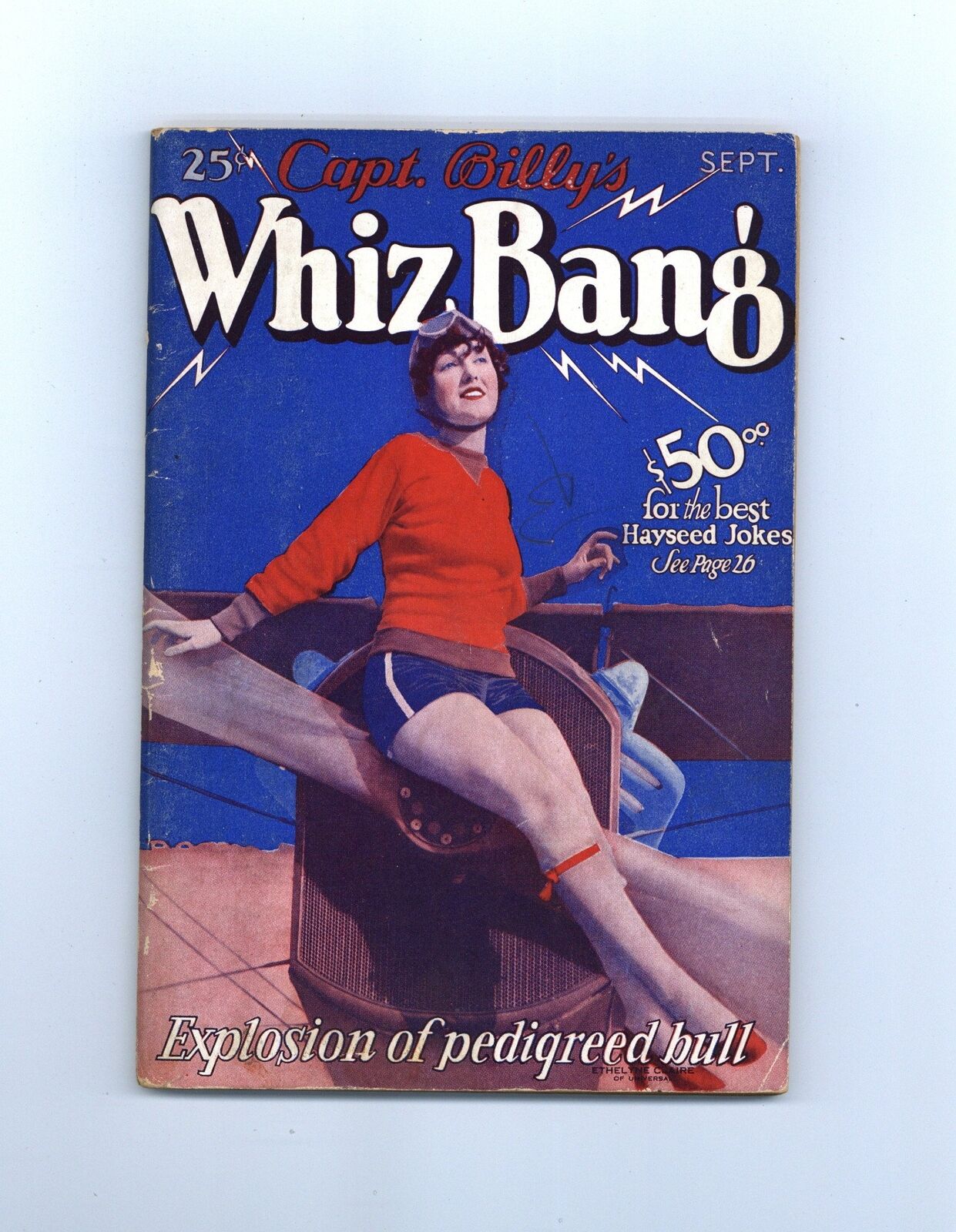 Captain Billy\'s Whiz Bang #103 VG+ 4.5 1927