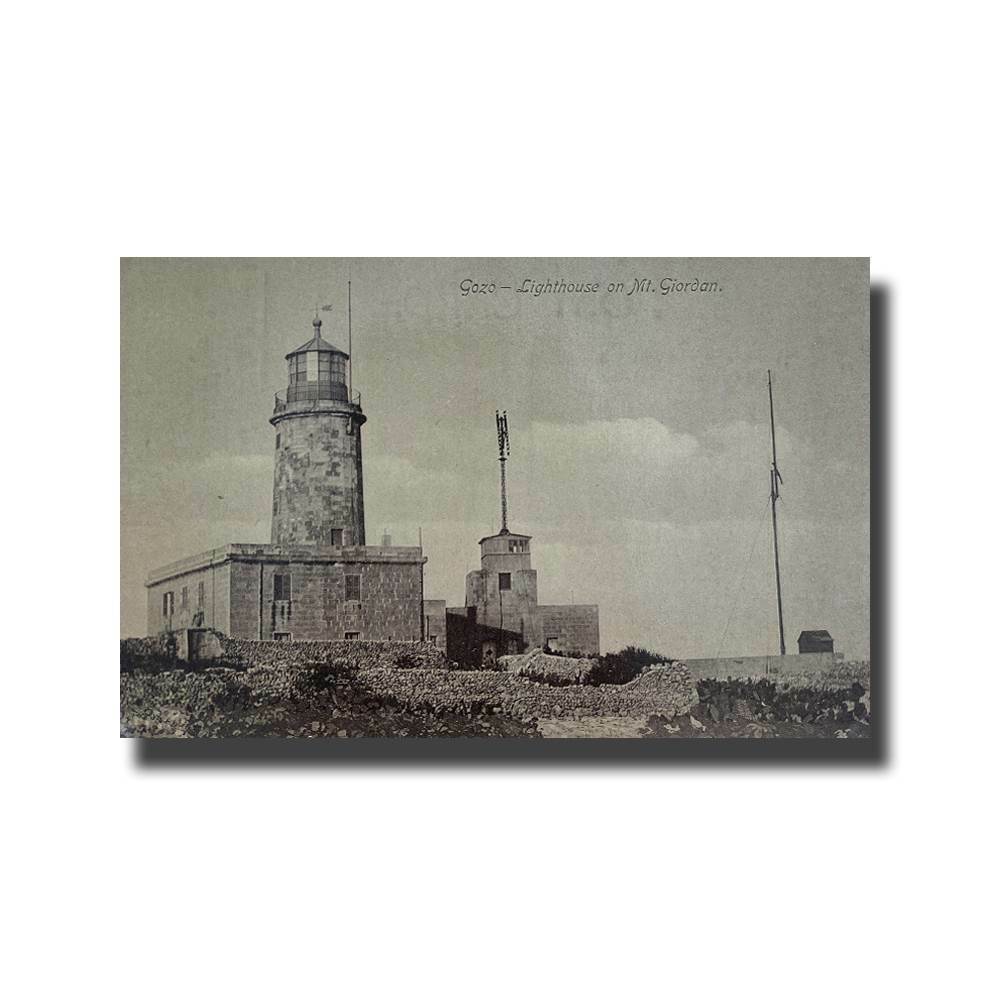 Malta Postcard - Lighthouse on Mt. Giordan, New  Unused, Printed in Saxony