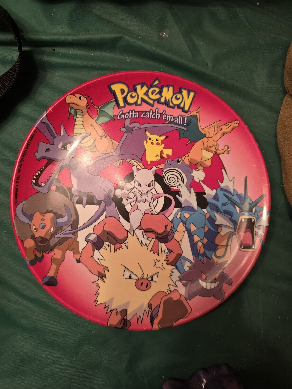 Pokemon Vintage Collectible Plate