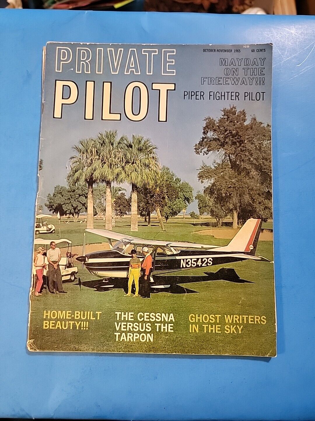 VINTAGE MAGAZINE Private Pilot AVIATION LITERATURE ✈️ OCT/NOV 1965