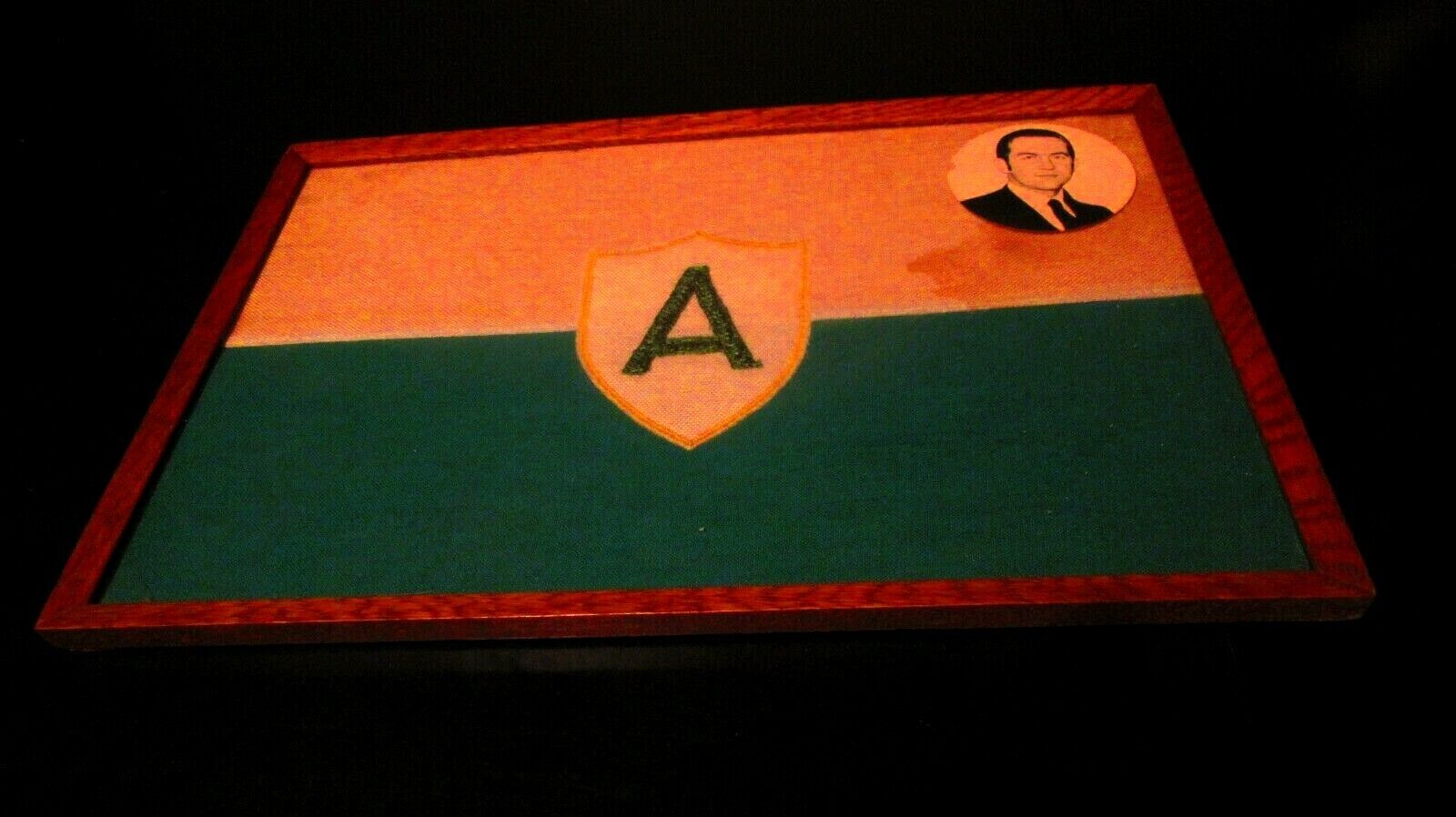 AMAZING RARE GREEK ROYALTY - BANNER - ANAVRITA EXPERIMENTAL LYCEUM FROM 60s
