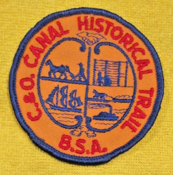 Boy Scouts of America C&O Historical Trail BSA Patch Chesapeake and Ohio Canal